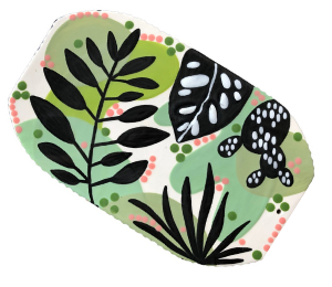 Fairfax Color Me Mine Leaf Charcuterie Board